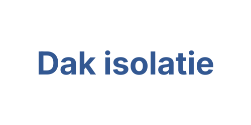 Dak-isoleren-isolatie
